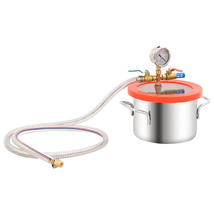 Cameră de vid, 3,7 L, oțel inoxidabil WALTI