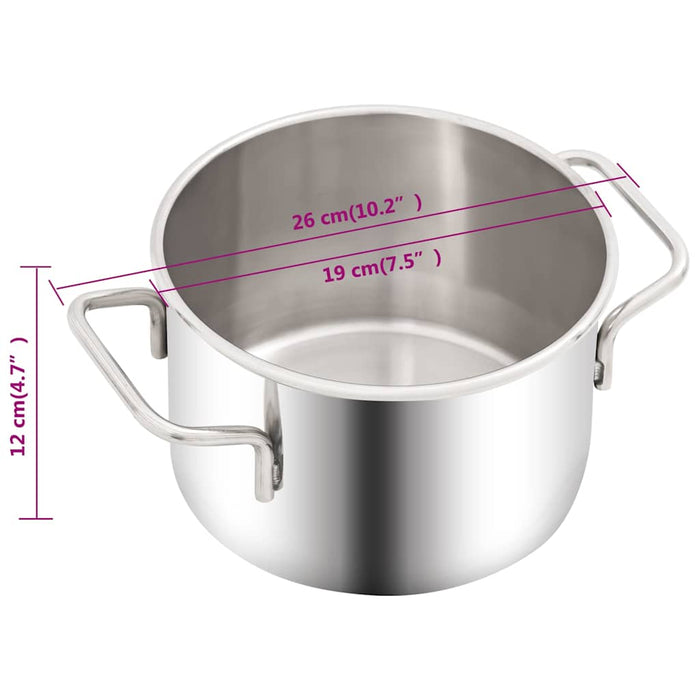 Cameră de vid, 3,7 L, oțel inoxidabil WALTI