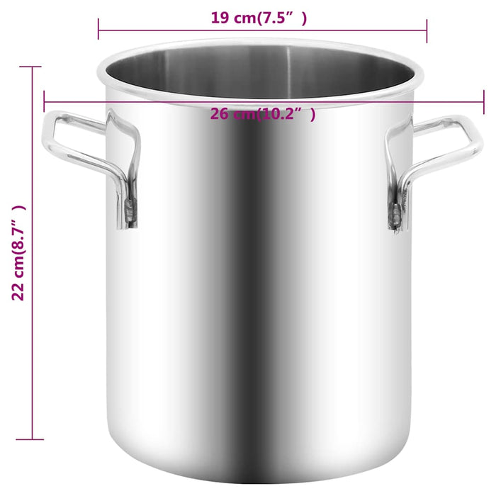 Cameră de vid, 5,5 L, oțel inoxidabil WALTI