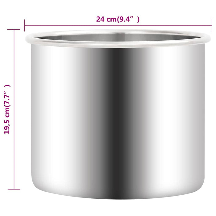 Cameră de vid, 7,4 L, oțel inoxidabil WALTI