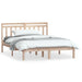 Cadru pat, 140x190 cm, lemn masiv de pin - WALTI WALTI