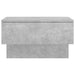 Noptiere de perete, 2 buc., gri beton - WALTI WALTI