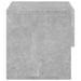 Noptieră de perete, gri beton - WALTI WALTI
