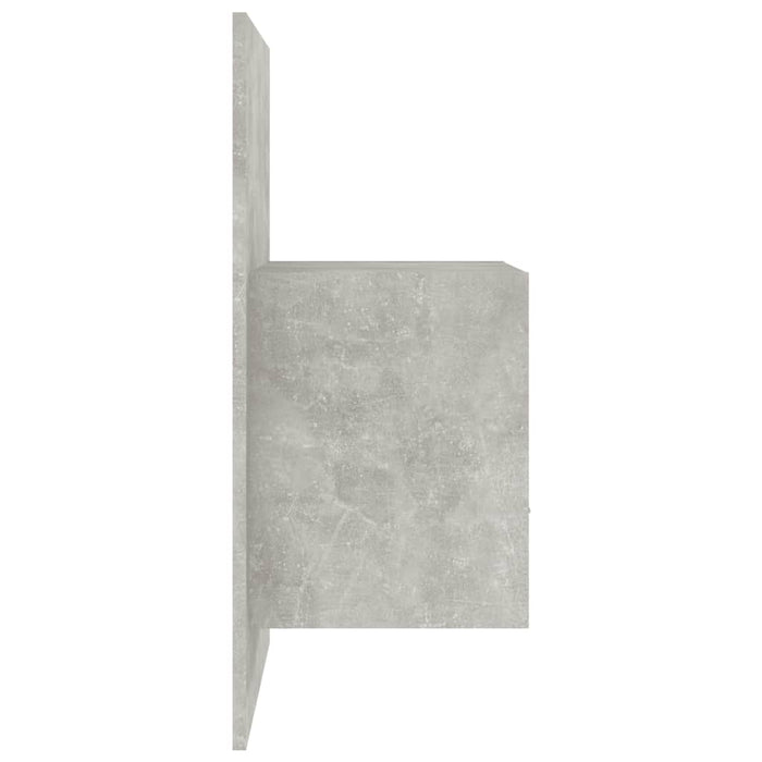 Noptieră de perete, gri beton - WALTI WALTI