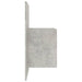 Noptiere de perete, 2 buc., gri beton - WALTI WALTI