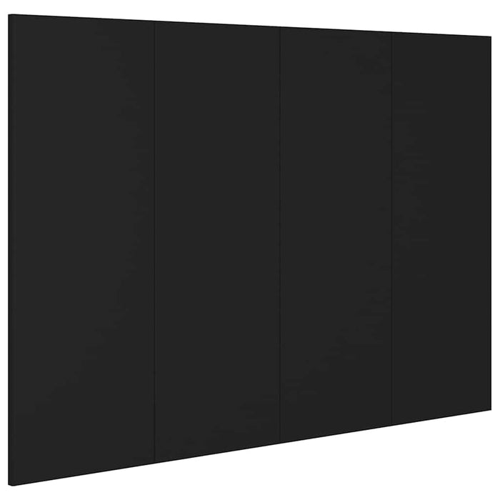 Tăblie de pat, negru, 120x1,5x80 cm, lemn prelucrat - WALTI WALTI