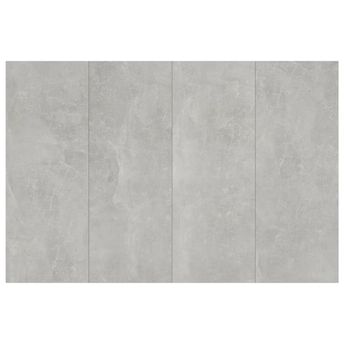 Tăblie de pat, gri beton, 120x1,5x80 cm, lemn prelucrat - WALTI WALTI