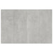 Tăblie de pat, gri beton, 120x1,5x80 cm, lemn prelucrat - WALTI WALTI