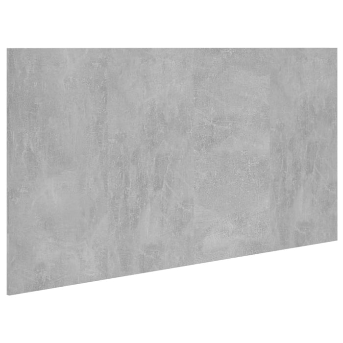 Tăblie de pat, gri beton, 160x1,5x80 cm, lemn prelucrat - WALTI WALTI
