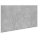 Tăblie de pat, gri beton, 160x1,5x80 cm, lemn prelucrat - WALTI WALTI