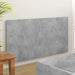 Tăblie de pat, gri beton, 160x1,5x80 cm, lemn prelucrat - WALTI WALTI