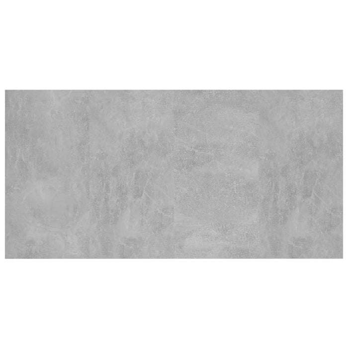Tăblie de pat, gri beton, 160x1,5x80 cm, lemn prelucrat - WALTI WALTI