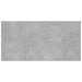 Tăblie de pat, gri beton, 160x1,5x80 cm, lemn prelucrat - WALTI WALTI