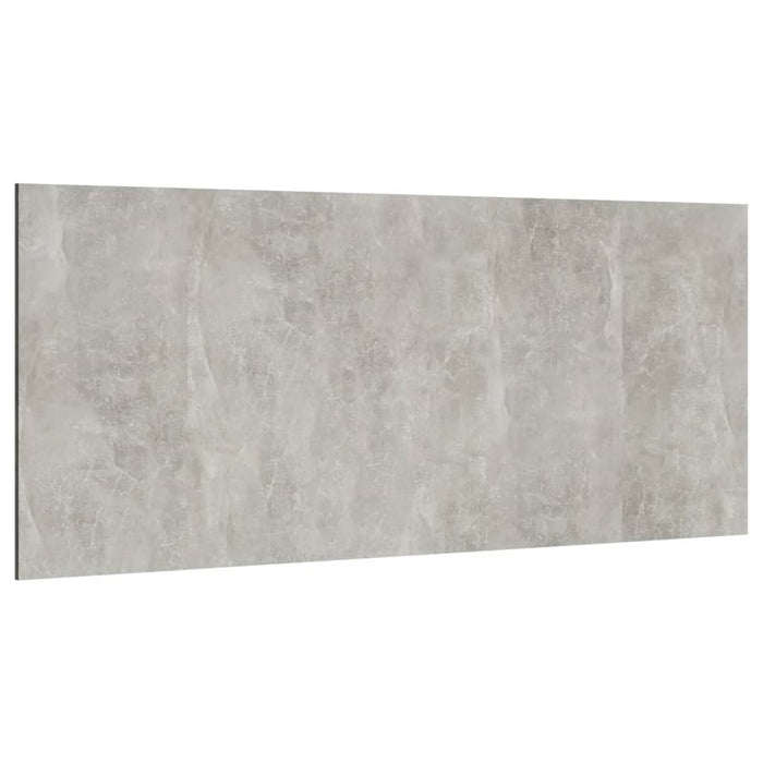Tăblie de pat, gri beton, 200x1,5x80 cm, lemn prelucrat - WALTI WALTI