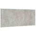 Tăblie de pat, gri beton, 200x1,5x80 cm, lemn prelucrat - WALTI WALTI