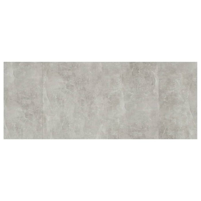 Tăblie de pat, gri beton, 200x1,5x80 cm, lemn prelucrat - WALTI WALTI