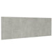 Tăblie de pat/ perete, gri beton, 240x1,5x80 cm, lemn prelucrat - WALTI WALTI