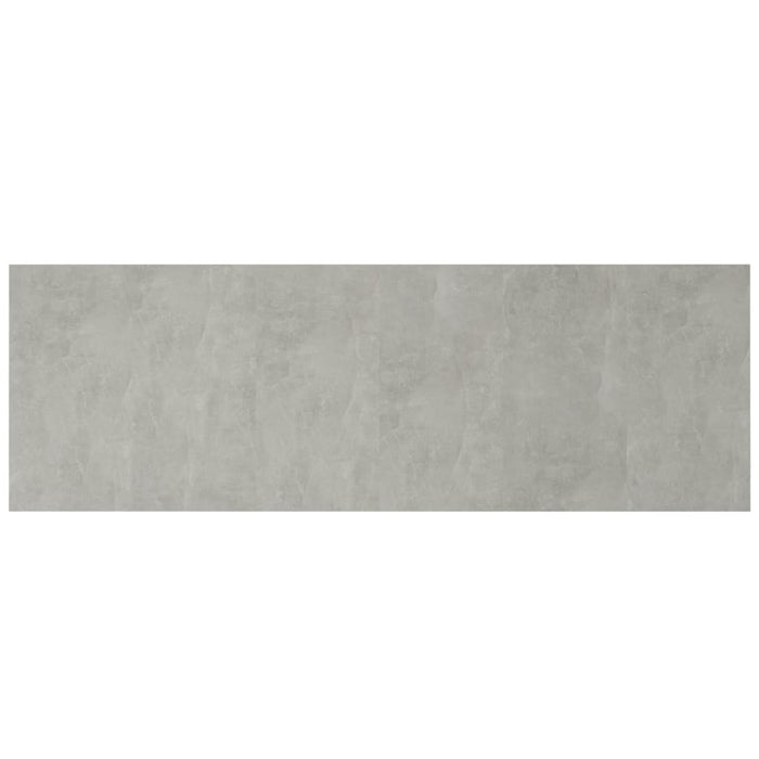 Tăblie de pat/ perete, gri beton, 240x1,5x80 cm, lemn prelucrat - WALTI WALTI