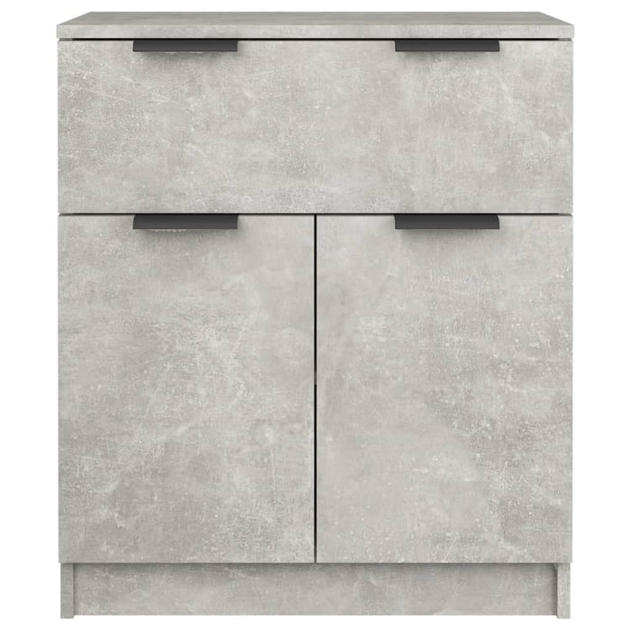 Dulap, gri beton, 60x30x70 cm, lemn prelucrat WALTI