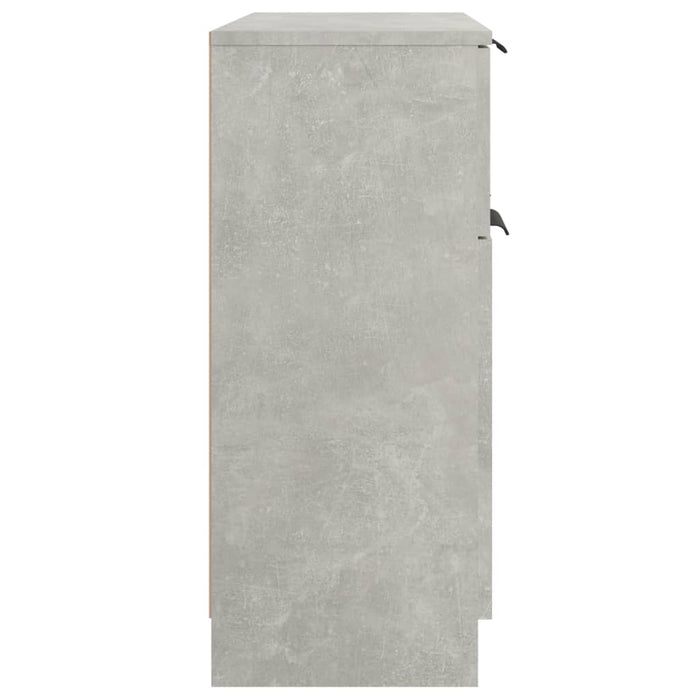 Dulap, gri beton, 60x30x70 cm, lemn prelucrat WALTI