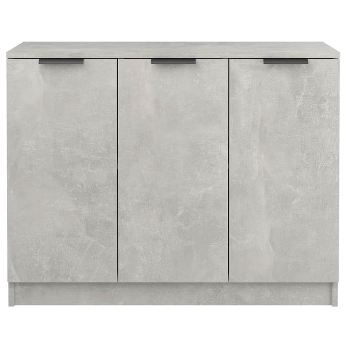 Servantă, gri beton, 90,5x30x70 cm, lemn prelucrat - WALTI WALTI