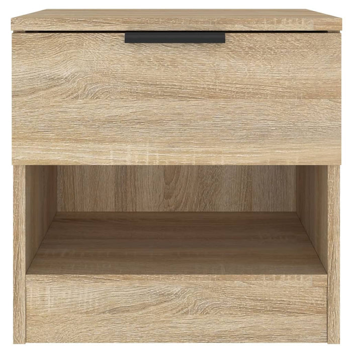 Noptiere, 2 buc., stejar sonoma, lemn prelucrat - WALTI WALTI