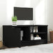 Comodă TV, negru, 80x35x36,5 cm, lemn prelucrat - WALTI WALTI