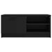 Comodă TV, negru, 80x35x36,5 cm, lemn prelucrat - WALTI WALTI