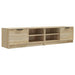 Comodă TV, 2 buc., stejar sonoma, 80x35x36,5 cm, lemn prelucrat - WALTI WALTI