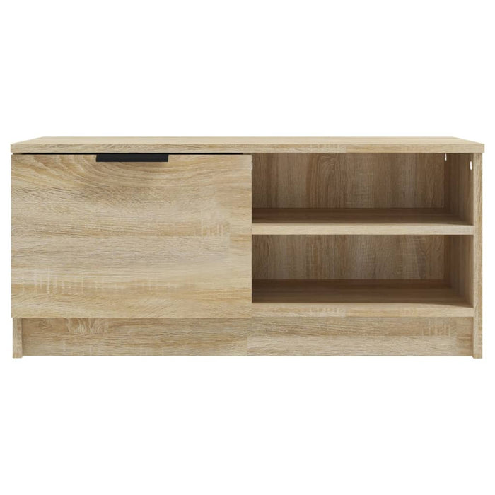 Comodă TV, 2 buc., stejar sonoma, 80x35x36,5 cm, lemn prelucrat - WALTI WALTI
