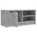 Comodă TV, 2 buc., gri beton, 80x35x36,5 cm, lemn prelucrat - WALTI WALTI