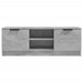 Comodă TV, gri beton, 102x35x36,5 cm, lemn prelucrat - WALTI WALTI