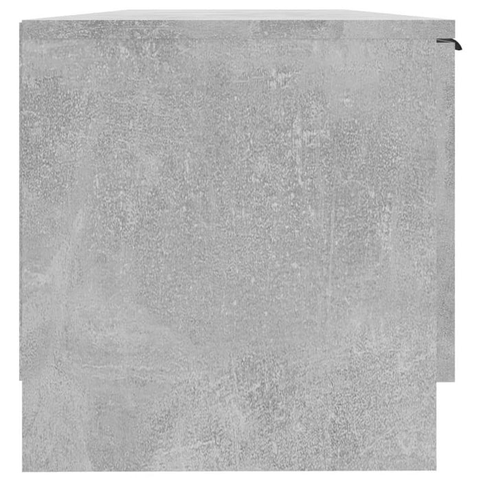 Comodă TV, gri beton, 102x35x36,5 cm, lemn prelucrat - WALTI WALTI