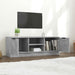 Comodă TV, gri beton, 102x35x36,5 cm, lemn prelucrat - WALTI WALTI