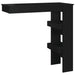 Masă bar de perete, negru, 102x45x103,5 cm, lemn compozit - WALTI WALTI