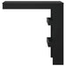 Masă bar de perete, negru, 102x45x103,5 cm, lemn compozit - WALTI WALTI