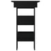 Masă bar de perete, negru, 102x45x103,5 cm, lemn compozit - WALTI WALTI