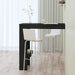 Masă bar de perete, negru, 102x45x103,5 cm, lemn compozit - WALTI WALTI