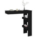 Masă bar de perete, negru, 102x45x103,5 cm, lemn compozit - WALTI WALTI