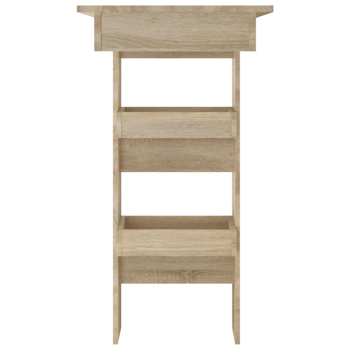 Masă bar de perete stejar sonoma 102x45x103,5 cm lemn compozit - WALTI WALTI