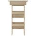 Masă bar de perete stejar sonoma 102x45x103,5 cm lemn compozit - WALTI WALTI
