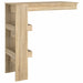 Masă bar de perete stejar sonoma 102x45x103,5 cm lemn compozit - WALTI WALTI
