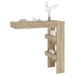 Masă bar de perete stejar sonoma 102x45x103,5 cm lemn compozit - WALTI WALTI