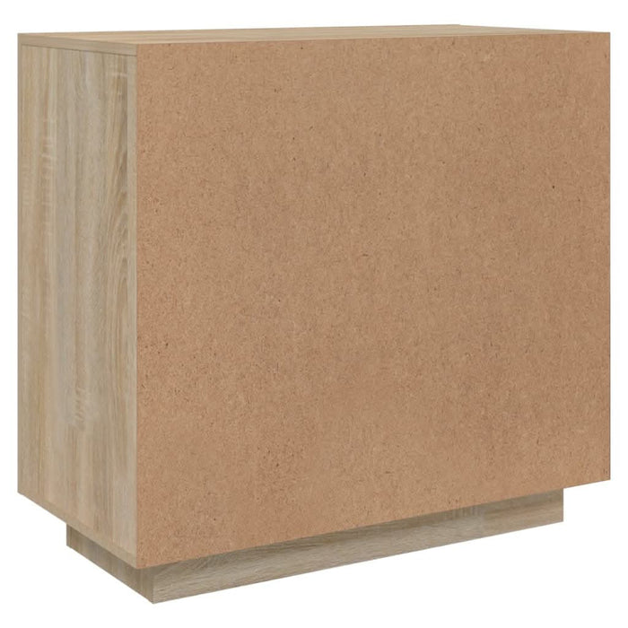 Dulap, stejar sonoma, 80x40x75 cm, lemn compozit - WALTI WALTI