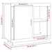 Dulap, gri beton, 80x40x75 cm - WALTI WALTI