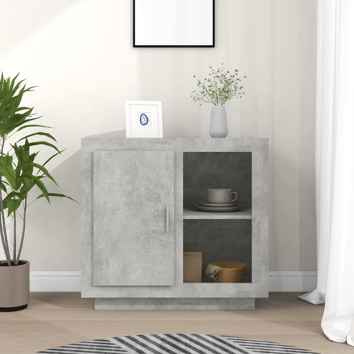 Dulap, gri beton, 80x40x75 cm - WALTI WALTI