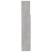 Tăblie de pat cu dulap, gri beton, 120x19x103,5 cm - WALTI WALTI