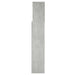 Tăblie de pat cu dulap, gri beton, 160x19x103,5 cm - WALTI WALTI