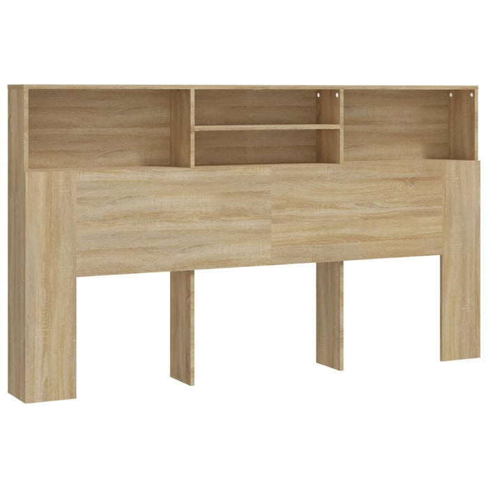 Tăblie de pat cu dulap, stejar sonoma, 180x19x103,5 cm - WALTI WALTI