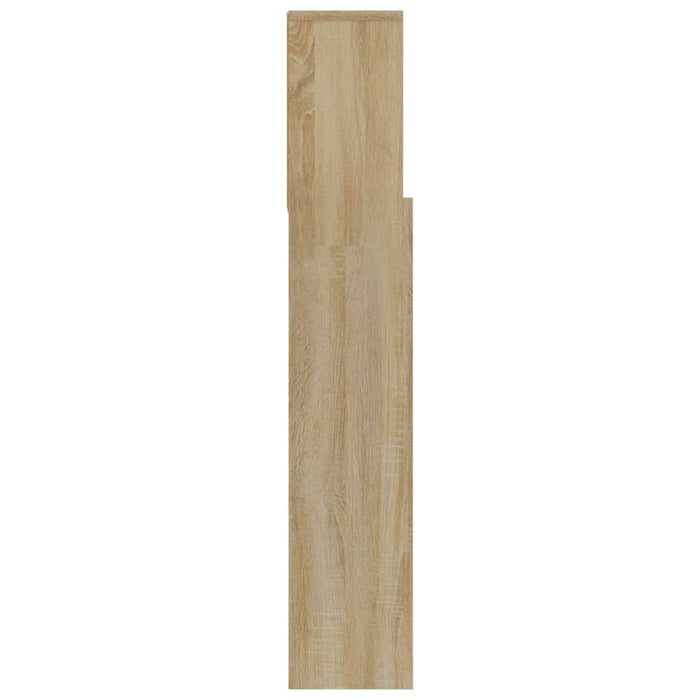 Tăblie de pat cu dulap, stejar sonoma, 180x19x103,5 cm - WALTI WALTI
